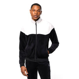 Sergio Tacchini Cielo Velour Track Jacket - Black Beauty