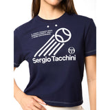 Sergio Tacchini Nera Boxy Tee - Maritime Blue