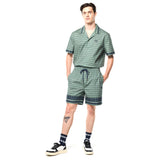 Sergio Tacchini Quadretto Cabana Short - Duck Green