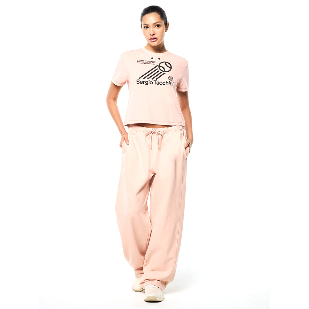 Sergio Tacchini Nera Boxy Tee - Evening Sand