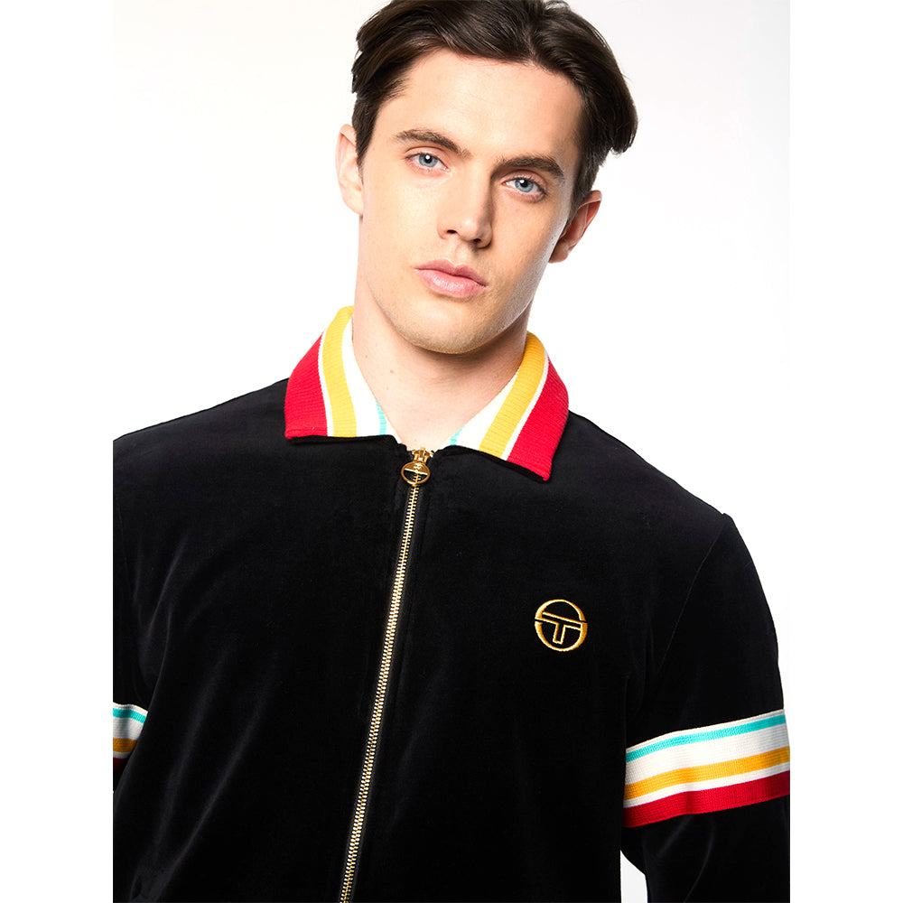 Sergio Tacchini Slice Track Jacket - Black/ Black