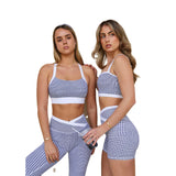 Astoria LUXE BALANCE Headband - Blue Lattice