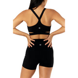 Astoria LIVE LUXE Crossover Crop - Black