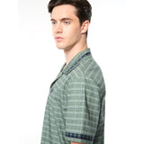 Sergio Tacchini Quadretto Cabana Shirt - Duck Green