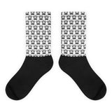 CROWN PICKLEBALL - Checkered Crown Socks (White)