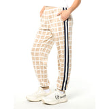 Sergio Tacchini Women's Damarindo Check Track Pant - Humus