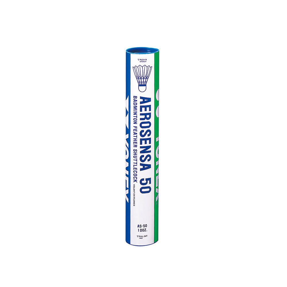 Yonex Aerosensa 50 Championship Tournament Feather Badminton Shuttlecocks (AS-50)