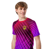 CROWN PICKLEBALL - Men's Tourney Shirt (Magenta)