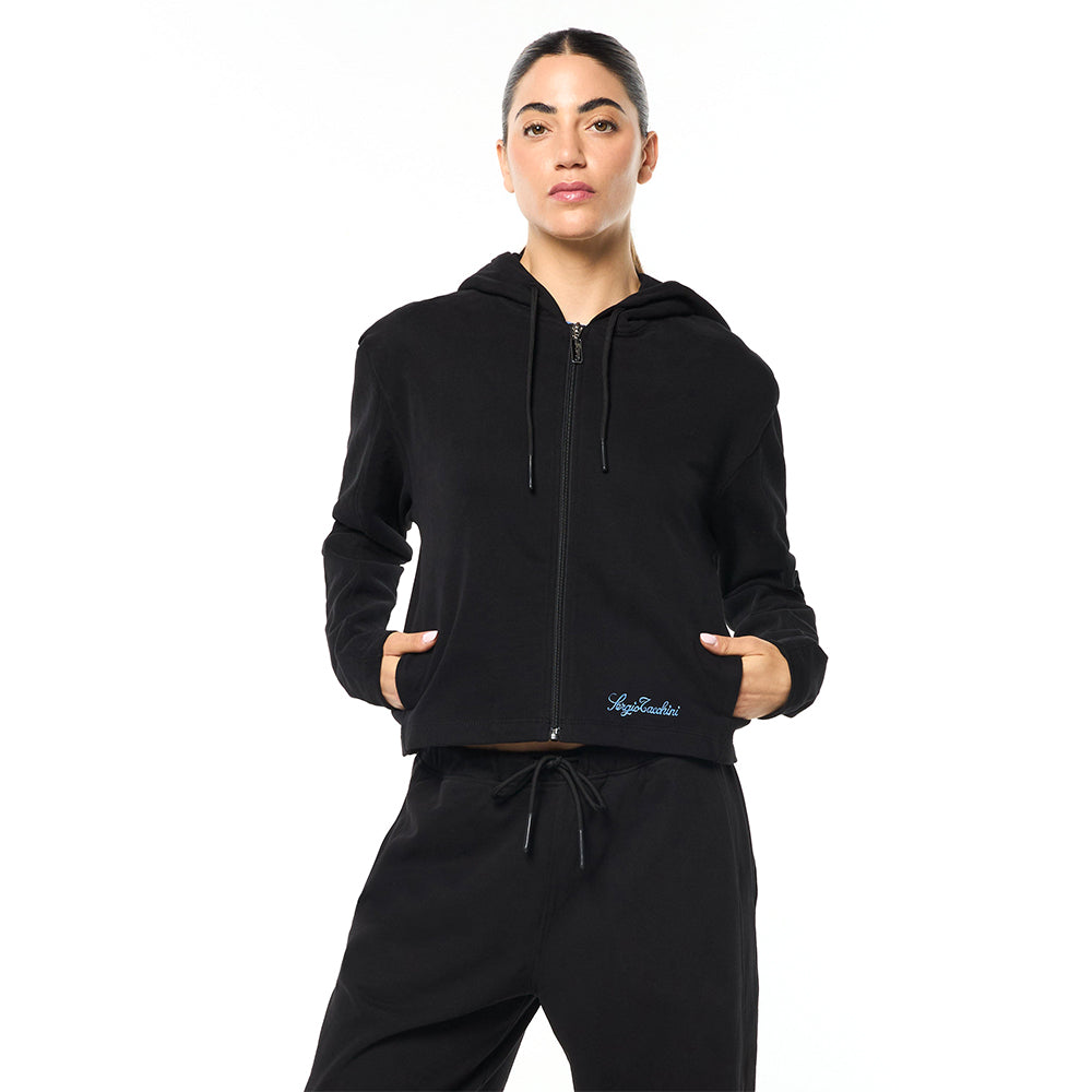 Sergio Tacchini Nera Hoodie - Black Beauty