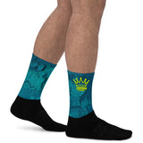 CROWN PICKLEBALL - Ocean Socks (Blue)