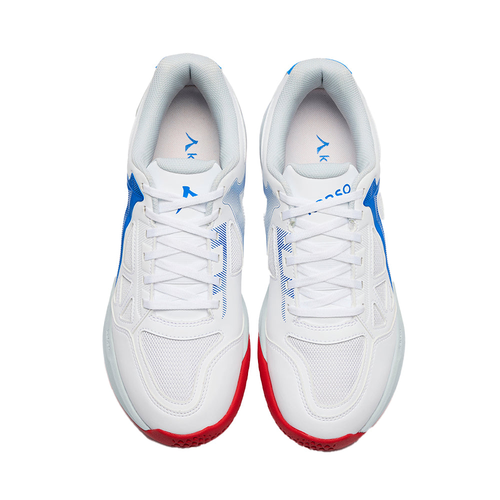 Kanso Sports Pickleball Shoe Takumi ID | White, Red & Blue