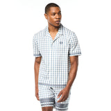 Sergio Tacchini Quadretto Cabana Shirt - Brilliant White