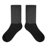 CROWN PICKLEBALL - Checkered Crown Socks (Black)
