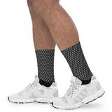CROWN PICKLEBALL - Checkered Crown Socks (Black)