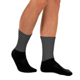 CROWN PICKLEBALL - Checkered Crown Socks (Black)