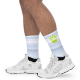 CROWN PICKLEBALL - Horizontal Stripes Socks (Grey)