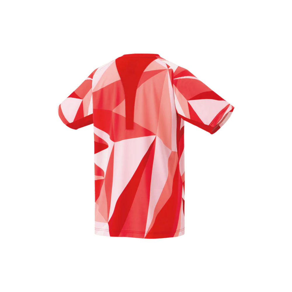 Yonex Men's Crew Neck Shirt 10623 (Tango Red)