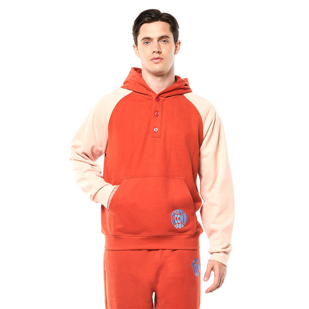 Sergio Tacchini Vincere Hoodie - Hot Sauce