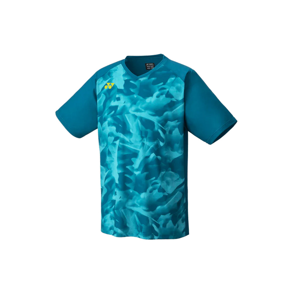 Yonex Men's Crew Neck Shirt YM0033 (Blue Green)