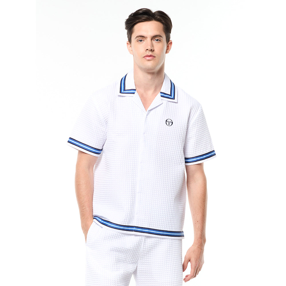 Sergio Tacchini Chiaro Cabana Shirt - Brilliant White