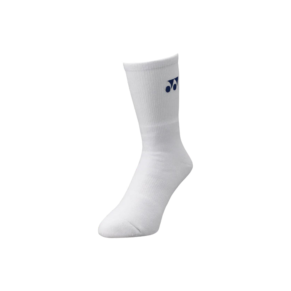Yonex Sport Crew Socks 19120 (White, Black, Geranium Pink, Dark Navy)