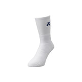 Yonex Sport Crew Socks 19120 (White, Black, Geranium Pink, Dark Navy)