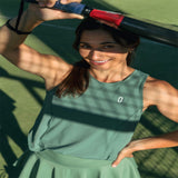 Urban Court - Green Cross-back Performance Tank