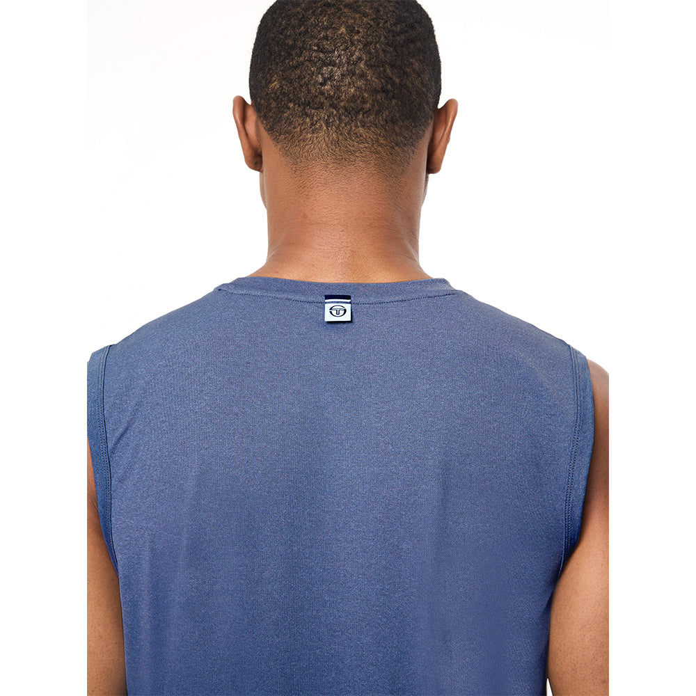 Sergio Tacchini Attivo Damarindo Tank - Maritime Blue