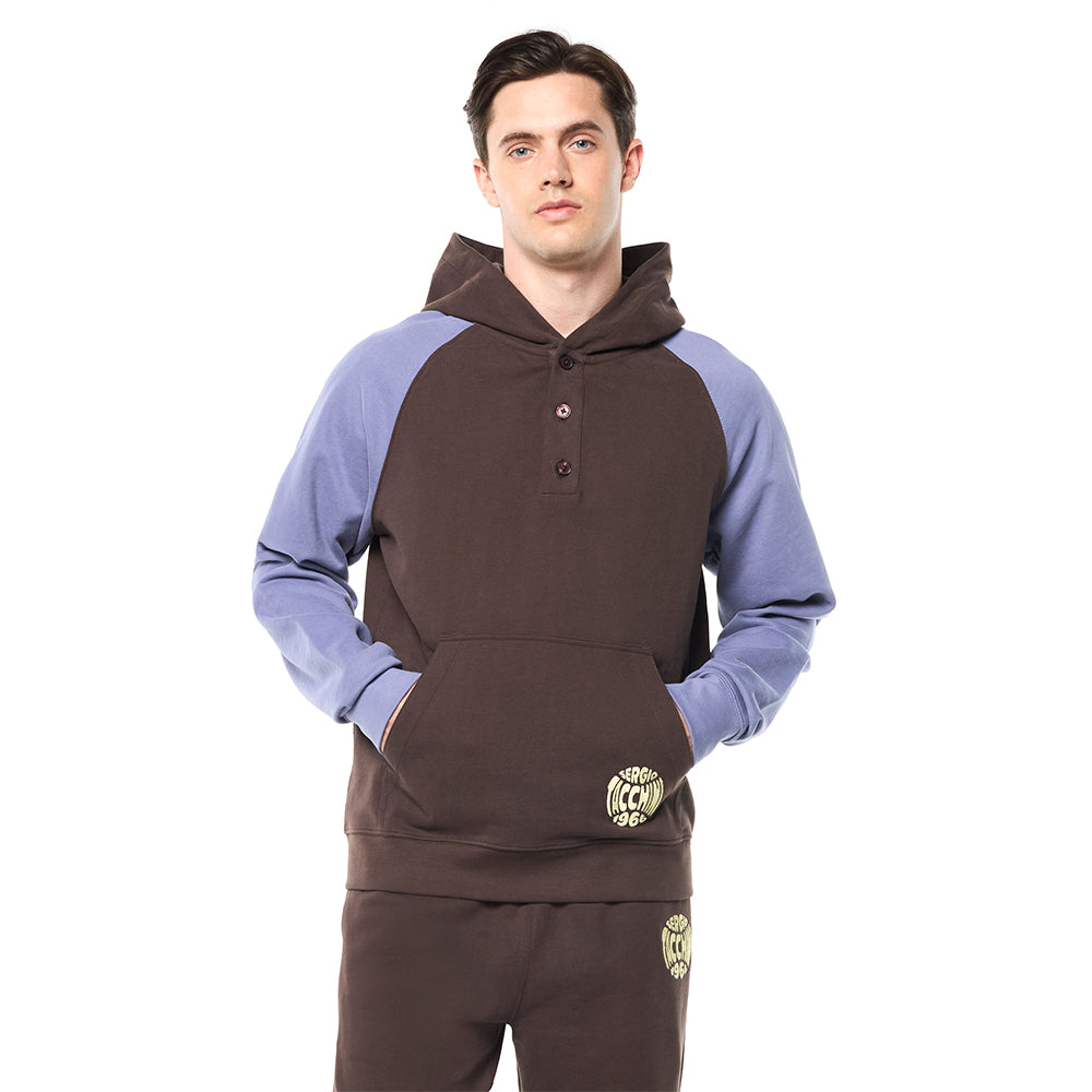 Sergio Tacchini Vincere Hoodie - Mulch
