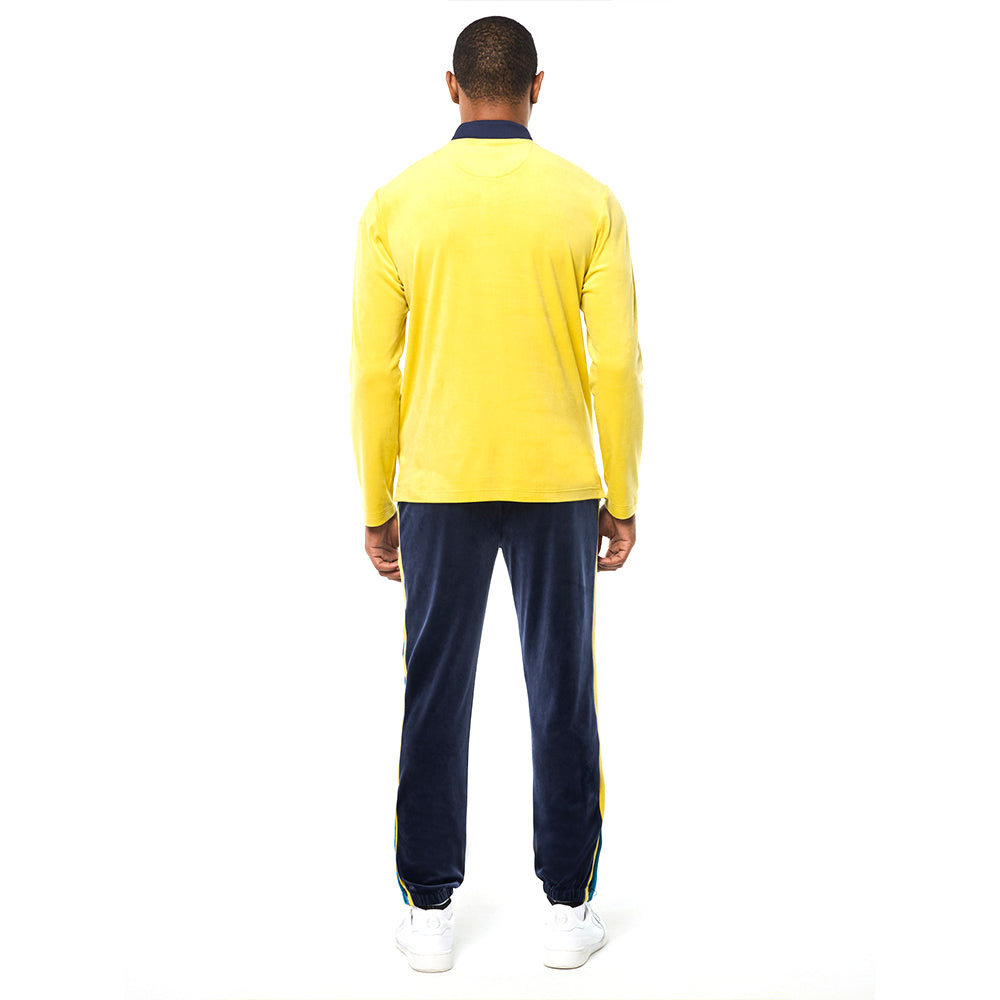 Sergio Tacchini Banda Velour Polo - Snake Eye