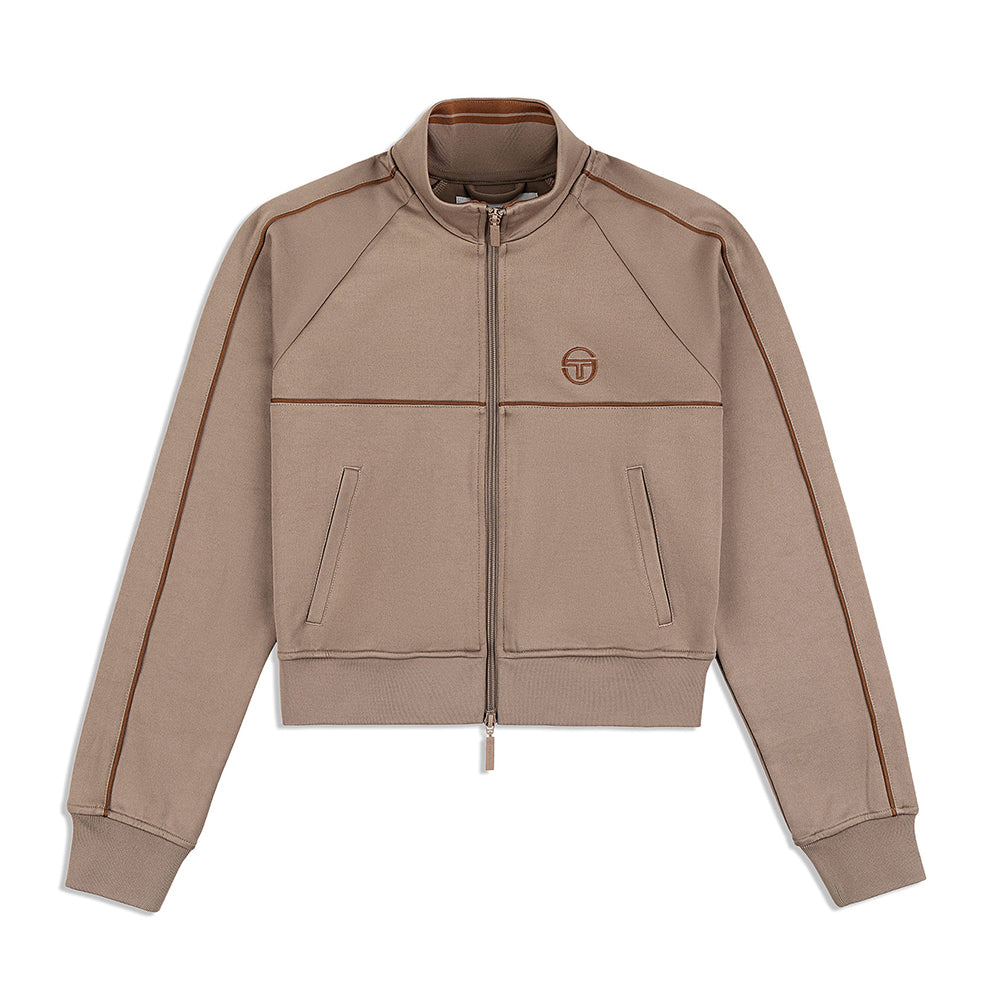 Sergio Tacchini Miss Lioni Track Jacket - Taupe Grey