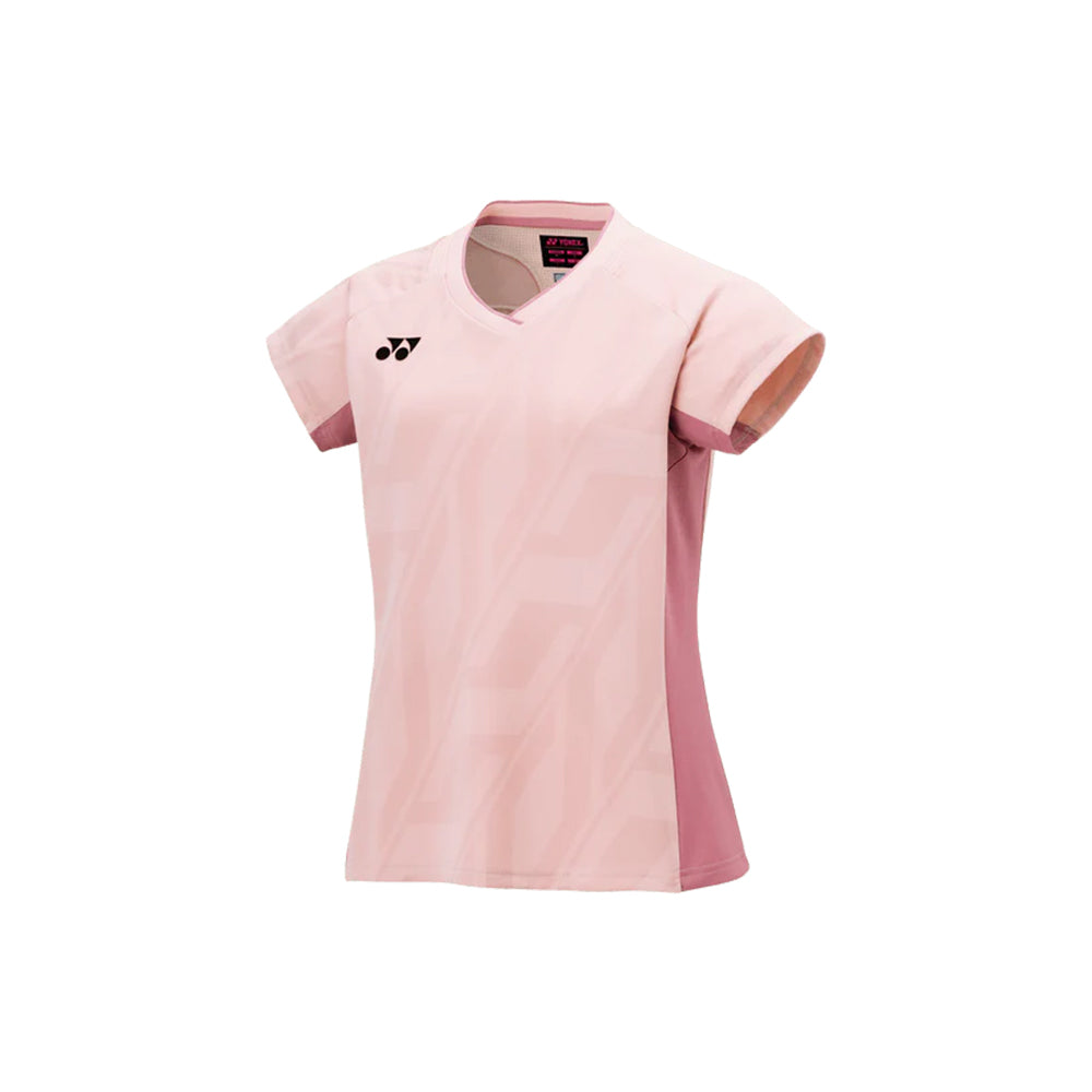 Yonex Women's Crew Neck Shirt 20844 (Smoke Pink)