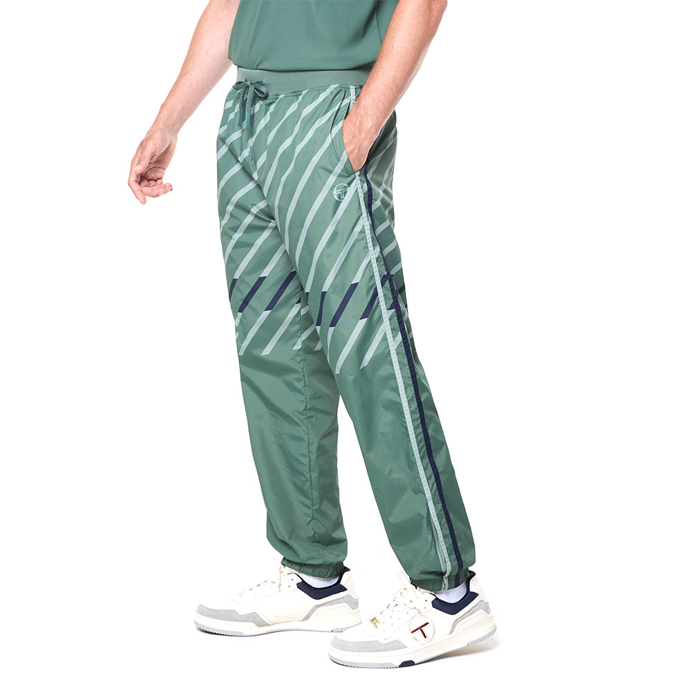 Sergio Tacchini Quadretto Track Pant - Duck Green