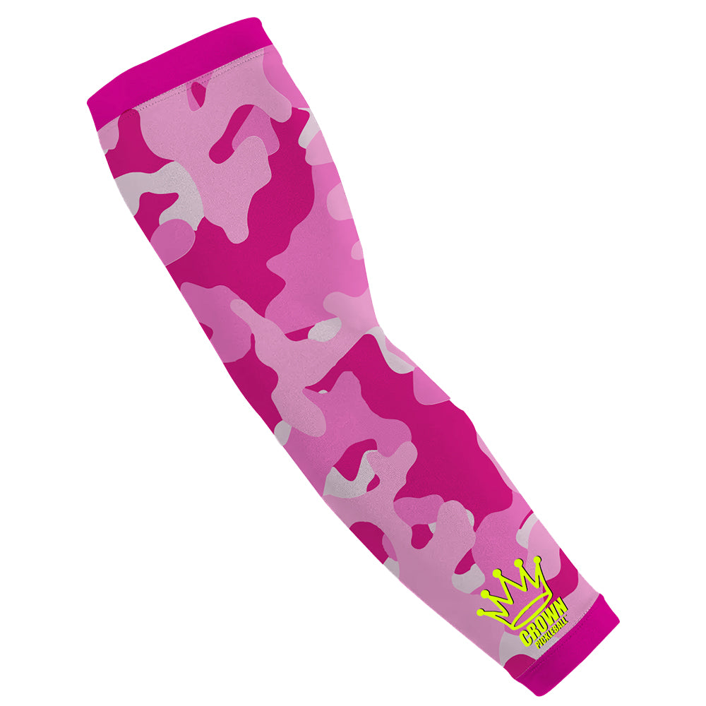 CROWN PICKLEBALL - SLEEVE - COTTON CANDY CAMO (Pink)