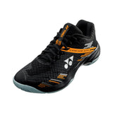 Yonex Badminton Shoe Power Cushion Cascade Accel Wide Unisex (Black/Orange)