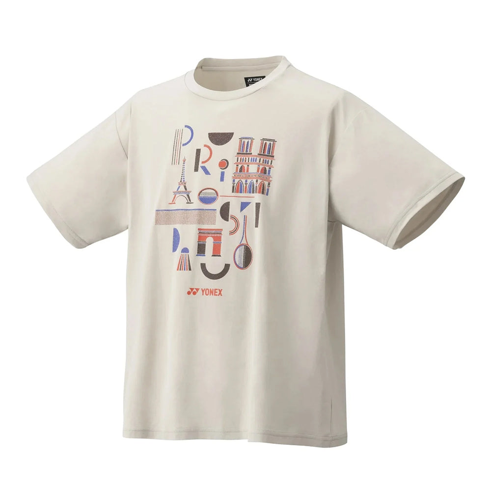 Yonex Paris Olympic - Limited Edition Shirt (White, Oatmeal, or Blueberry)