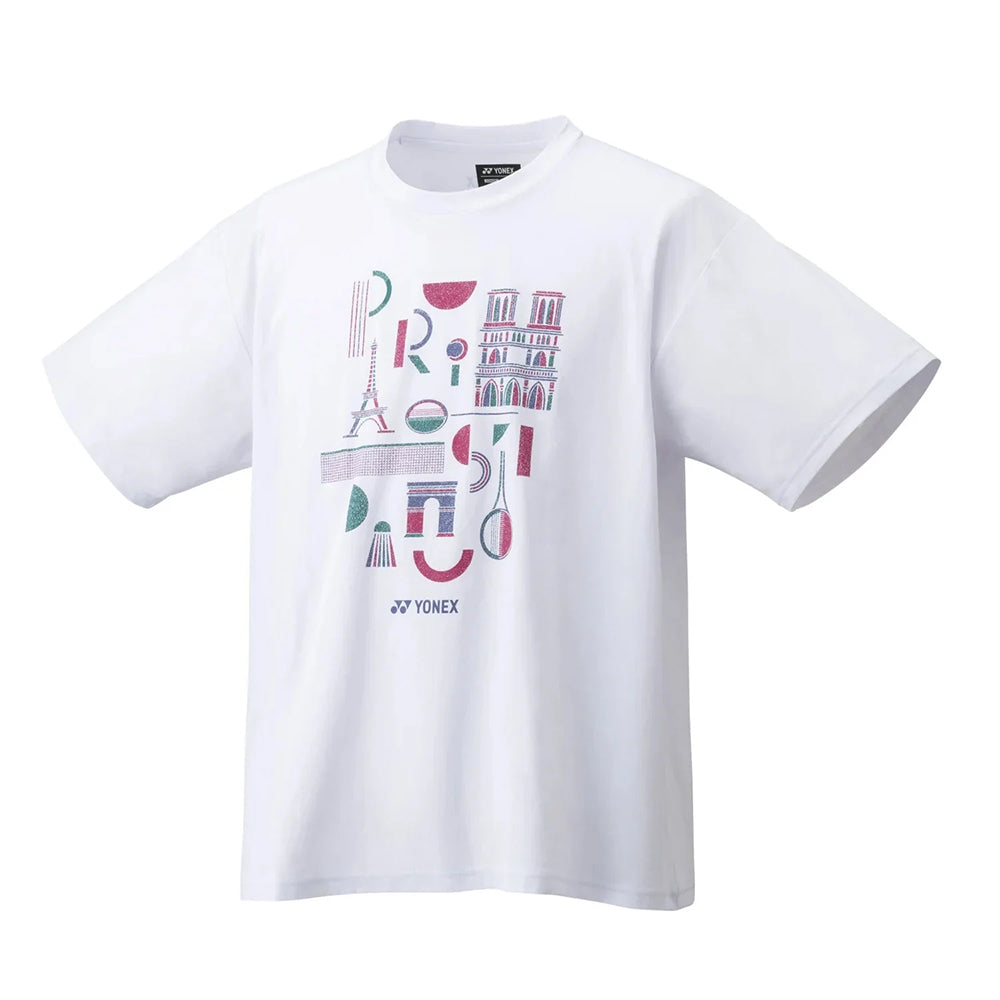 Yonex Paris Olympic - Limited Edition Shirt (White, Oatmeal, or Blueberry)