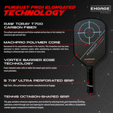 Engage Pickleball Pursuit Pro1 | 6.0 Elongated Power Series