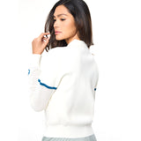 Sergio Tacchini Nota Knit Jacket - Gardenia