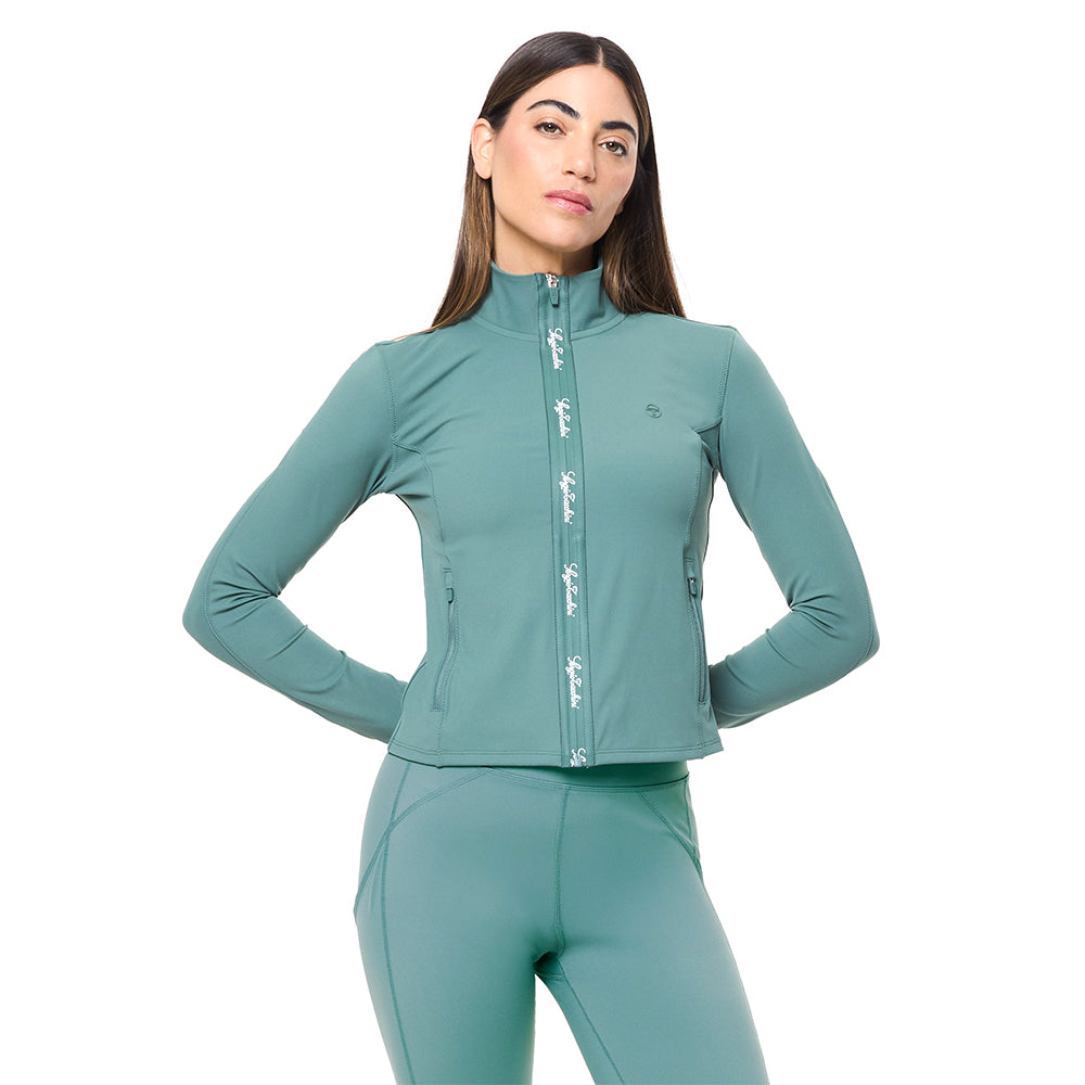 Sergio Tacchini Delfina Contour Jacket - Duck Green