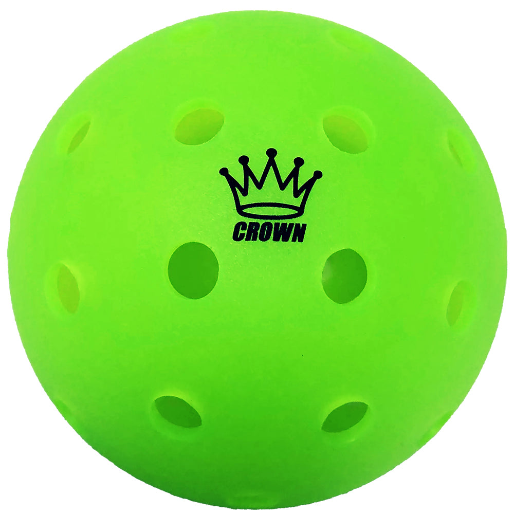 CROWN PICKLEBALL - High-Performance OUTDOOR Pickleballs (100-PACK COLD)