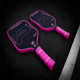 Potenza Pickleball P+ PowerSpin Carbon COREx3 Pickleball Paddle | Neon Pink
