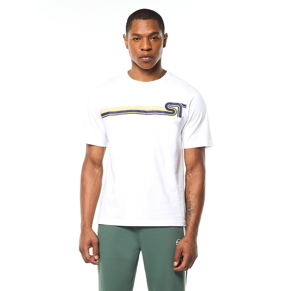 Sergio Tacchini Corsa T - Shirt - Brilliant White
