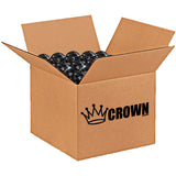 CROWN PICKLEBALL - High-Performance OUTDOOR Pickleballs (100-PACK BLACKBERRY)
