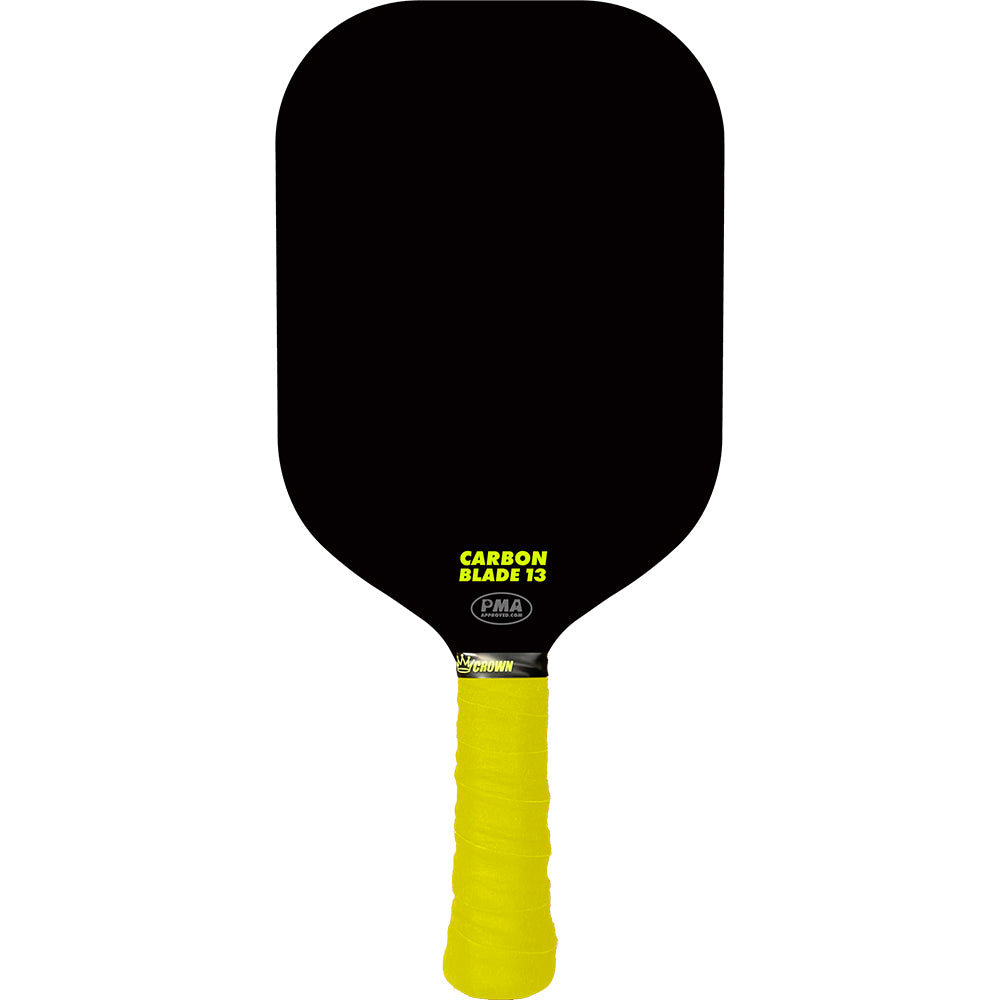 CROWN PICKLEBALL - Carbon Blade 13 (BLACK Paddle)