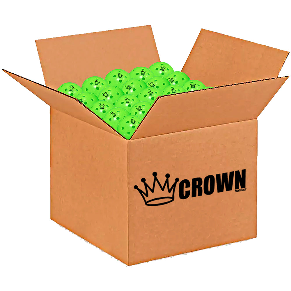 CROWN PICKLEBALL - High-Performance OUTDOOR Pickleballs (3-PACK COLD)