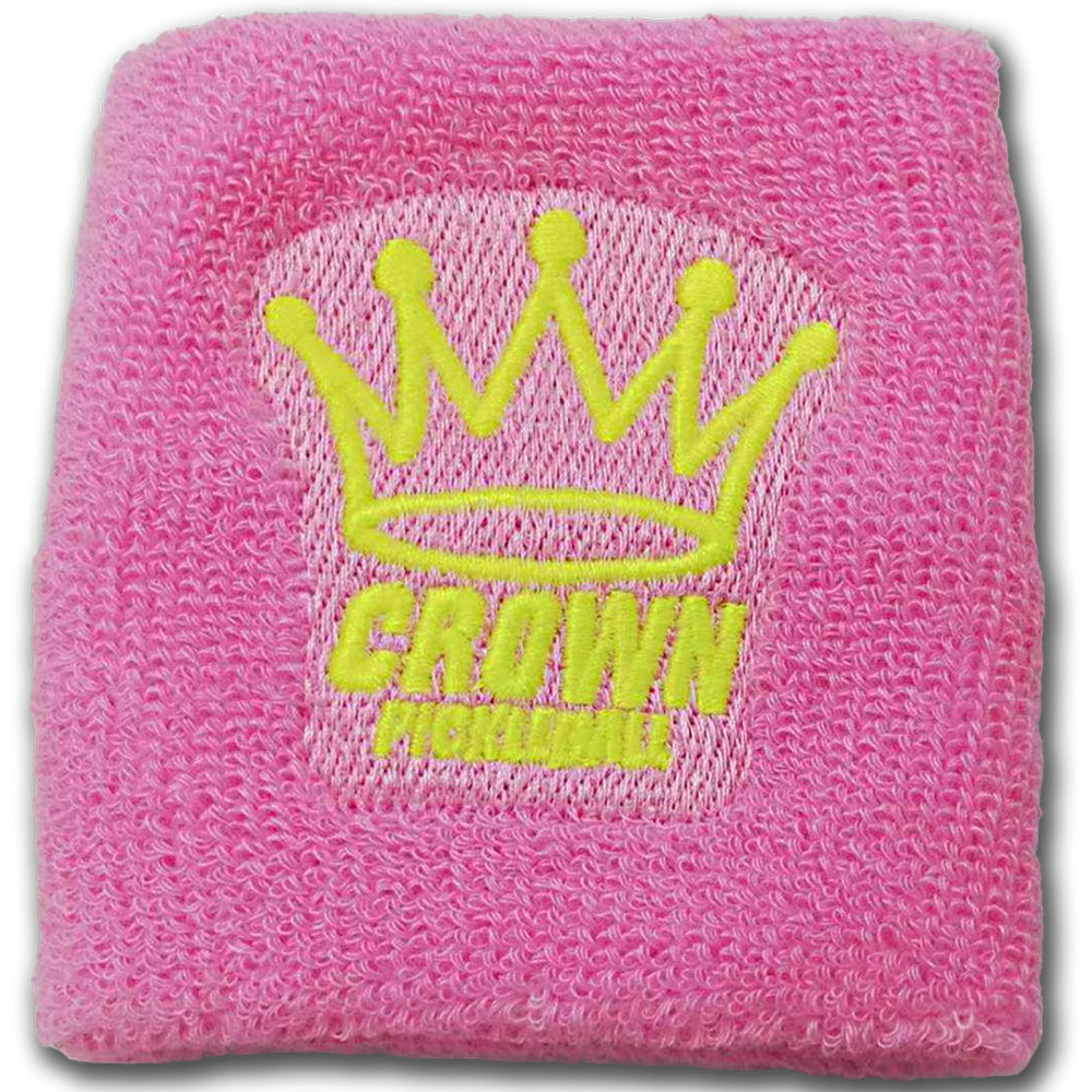 CROWN PICKLEBALL - Wrist Band (Pink/Yellow)