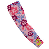 CROWN PICKLEBALL - SLEEVE - BUBBLE GUM TROPICS (Pink/Maroon)