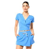 Sergio Tacchini Agata Wrap Polo - Ultramarine
