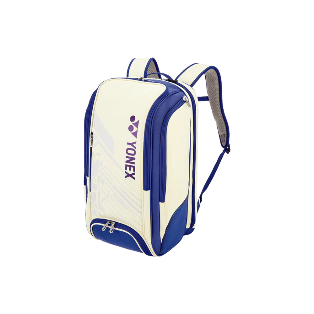 Yonex Expert Backpack (White/Deep Blue)